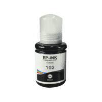 Epson 102 Sort Blækrefill 130 Ml Uoriginal C13t03r140
