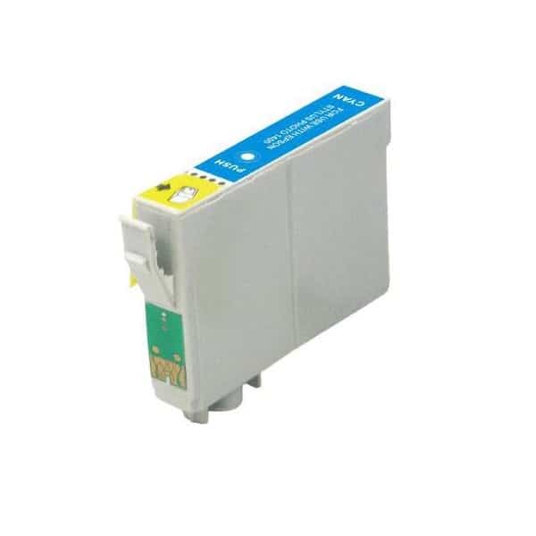 Epson T1302 Cyan Blækpatron 13ml Uoriginal C13t13024012