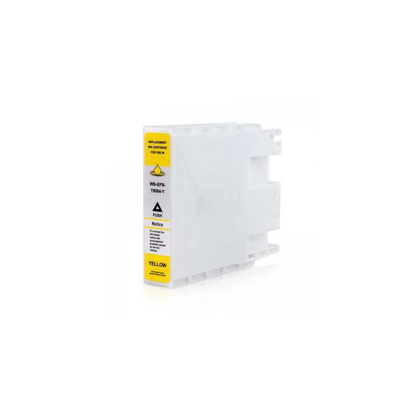 Epson  T9084 Gul Blækpatron   000 Sider Kompatibel C13t908440