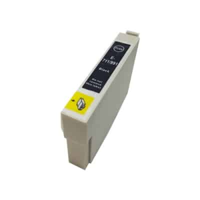 Epson T0711 Sort Blækpatron 12ml Uoriginal C13t07114011