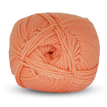 Extrafine Merino 120  Lys Orange  50    Nr  1224