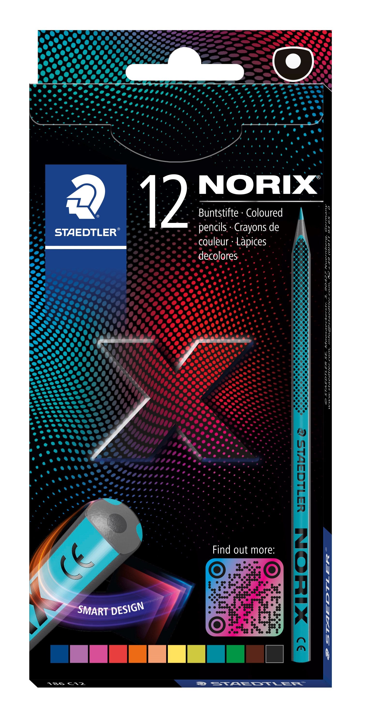 Farveblyant Norix Ass  12
