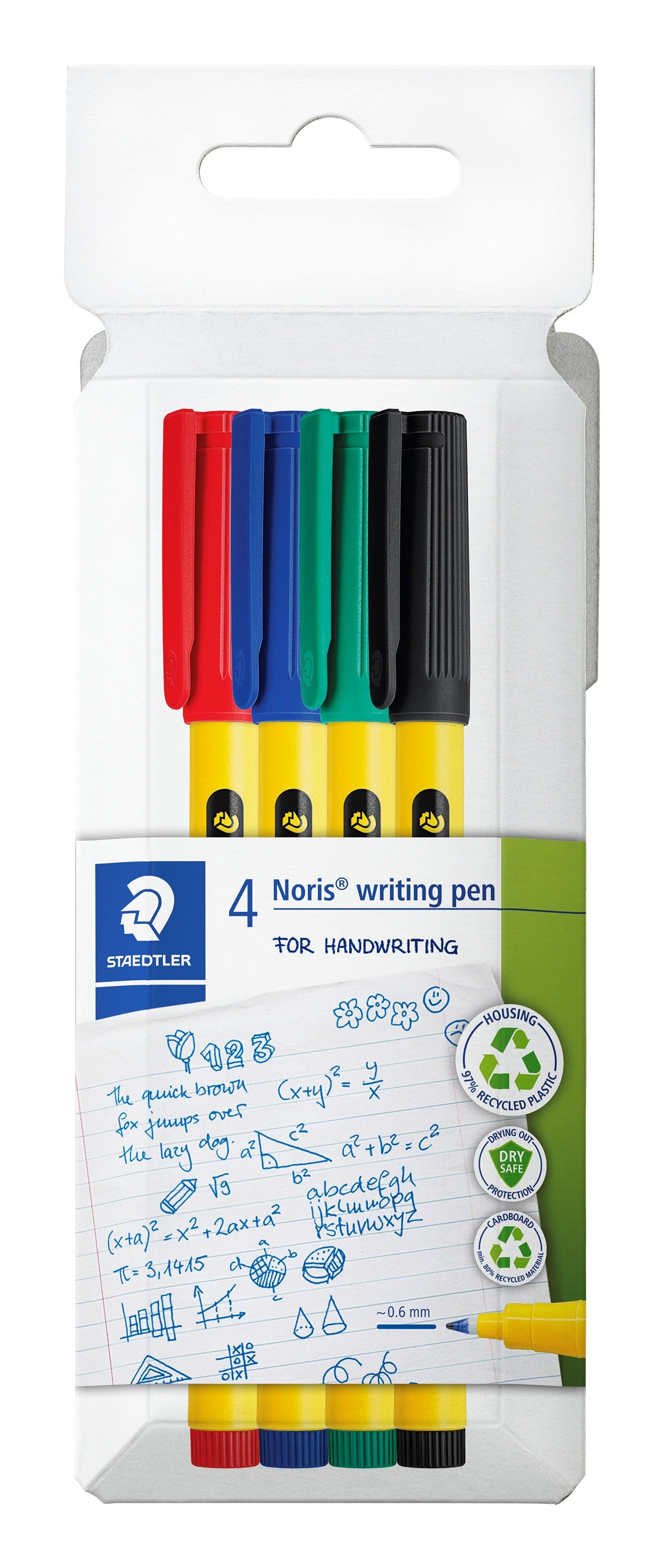Fineliner Noris Skrivepen   6mm Ass