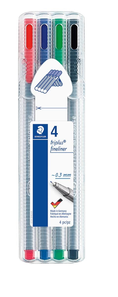 Fineliner Triplus   3mm Ass