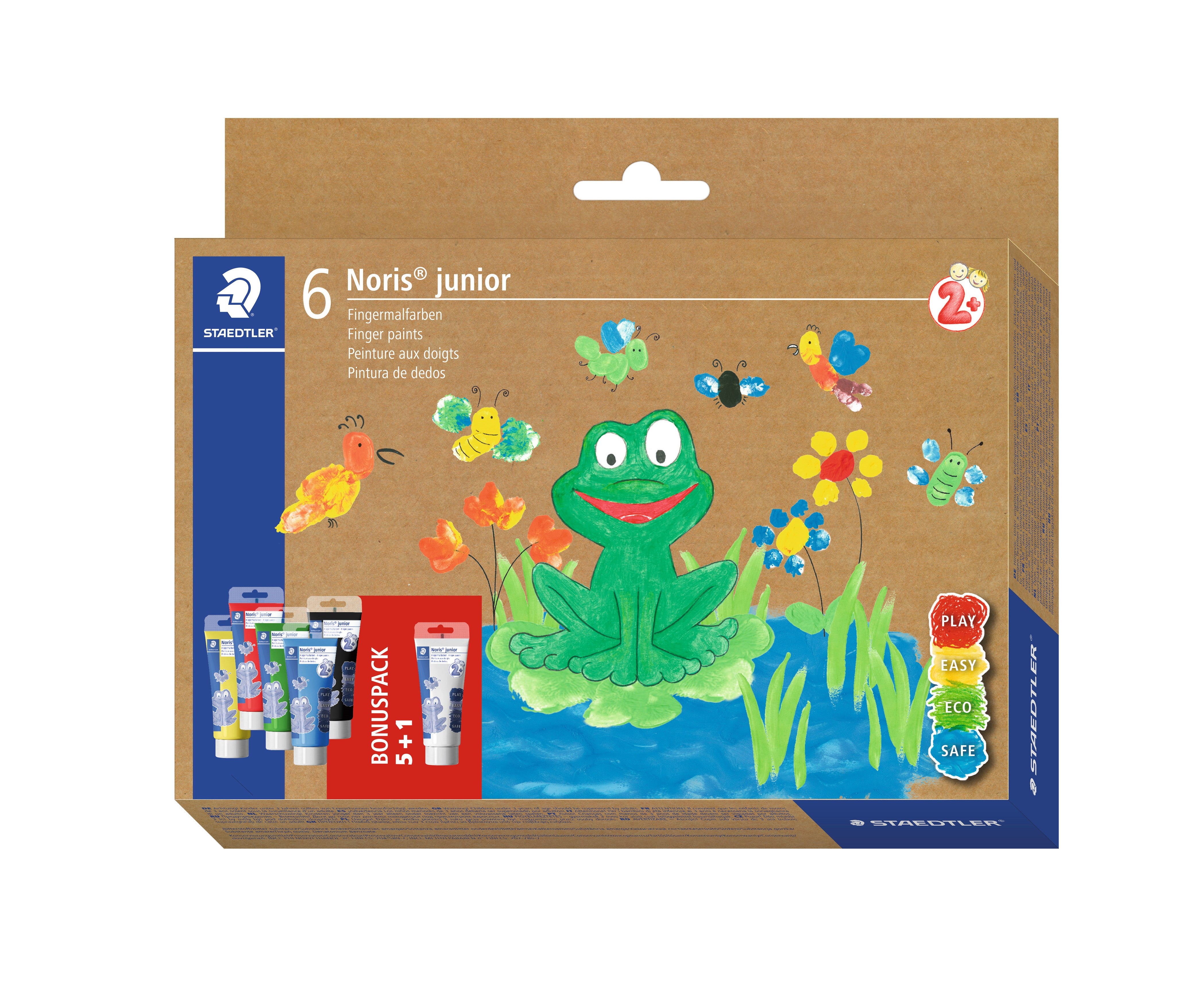Fingermaling Noris Junior 75ml Ass