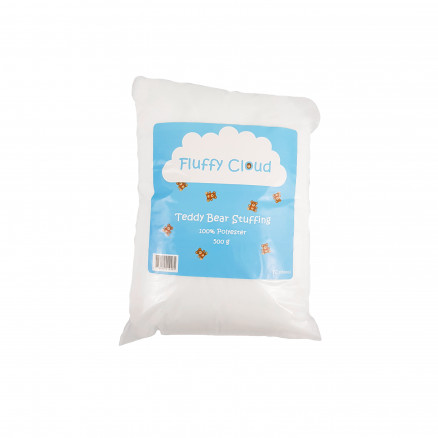Fluffy Cloud Fyldevat Bamsefyld Dukkefyld Pudefyld Vat 500g