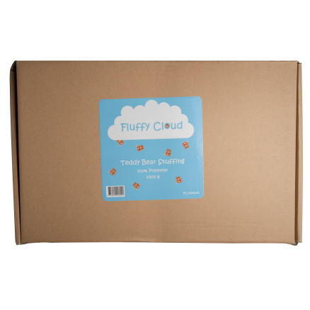 Fluffy Cloud Fyldevat Bamsefyld Dukkefyld Pudefyld Vat 2000g