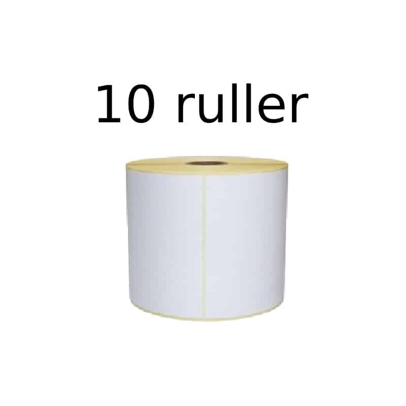 Fragtlabels Til Zebra Printer  240 Stk 102mm   190mm  10 Ruller Thermal Pakkelabels Til Bla  Dao  Bring  Postnord Og Gls