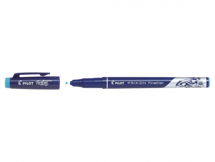 Frixion Fineliner     Lysblå