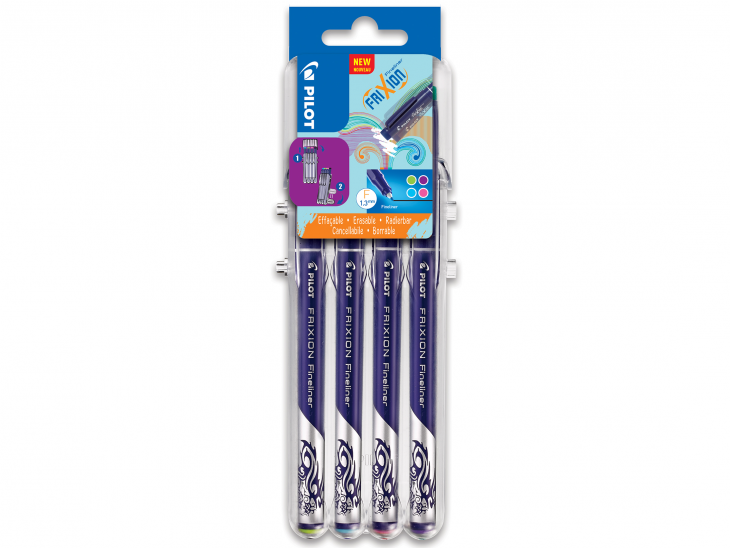 Frixion Fineliner Set2go     Pastel Ass