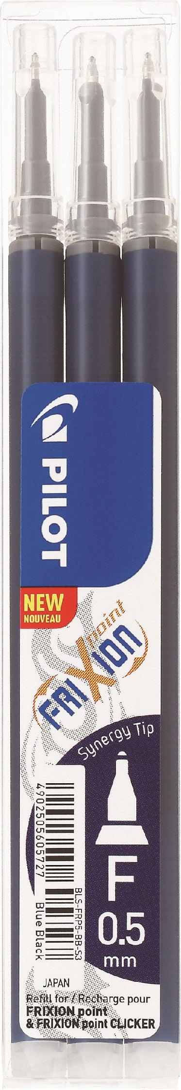 Frixion Point Clicker     Refill Blå Sort