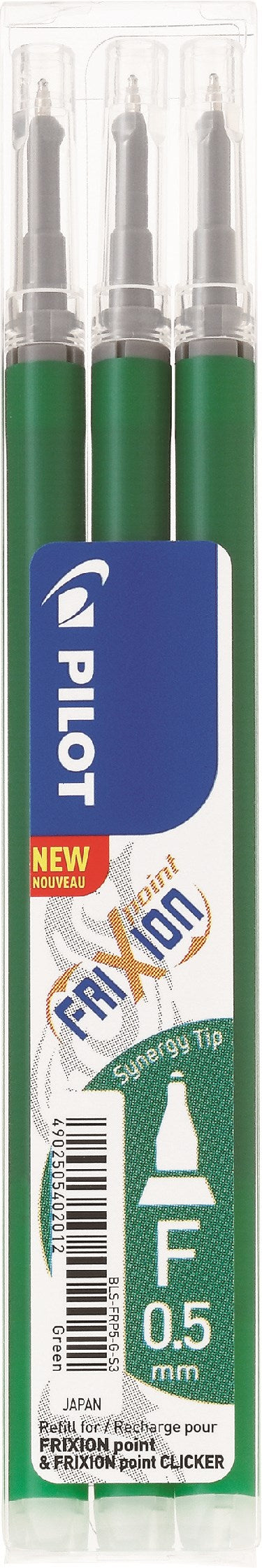 Frixion Point Clicker     Refill Grøn