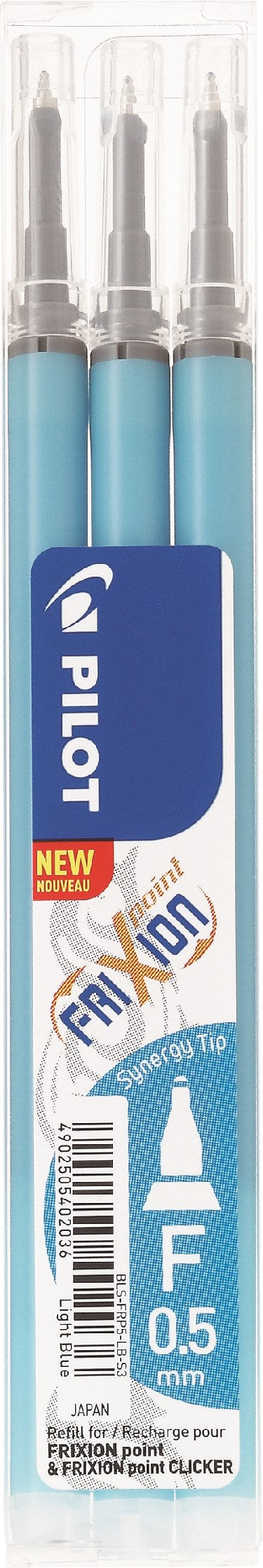 Frixion Point Clicker     Refill Lys Blå