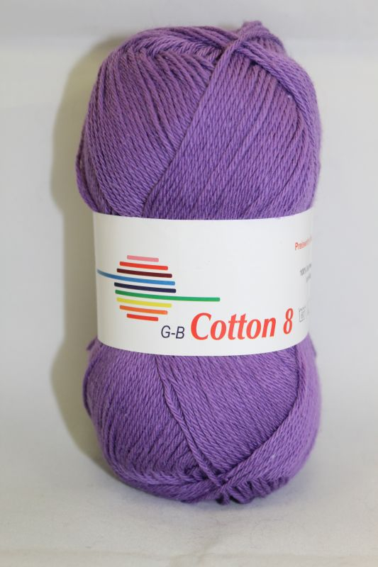 -  Cotton     1510 Lilla  Bomuldsgarn  Fra  -  Garn