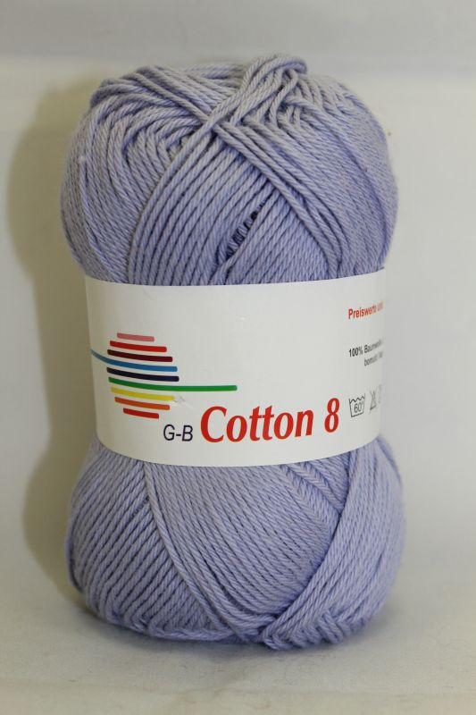 -  Cotton     1435 Lys Lilla  Bomuldsgarn  Fra  -  Garn