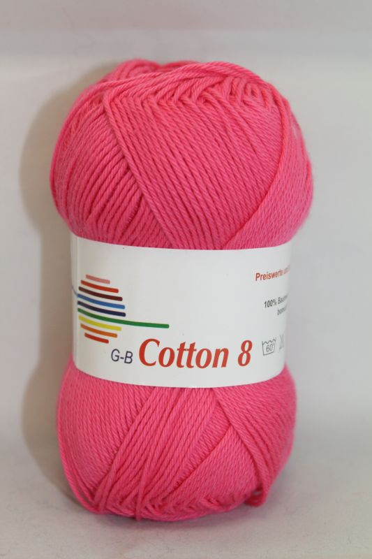 -  Cotton     1330 Pink  Bomuldsgarn  Fra  -  Garn