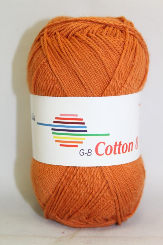 -  Cotton     1540 Rust  Bomuldsgarn  Fra  -  Garn