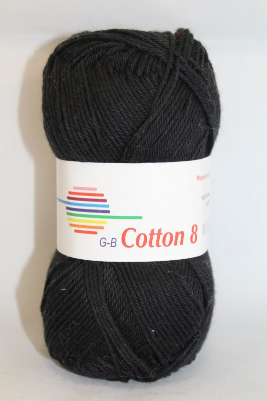 -  Cotton     1050 Sort  Bomuldsgarn  Fra  -  Garn