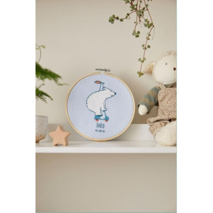 Gift Of Stitch Broderi Kit Isbjørn