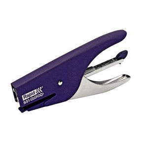 Hæftetang S51   15ark Softgrip Lilla