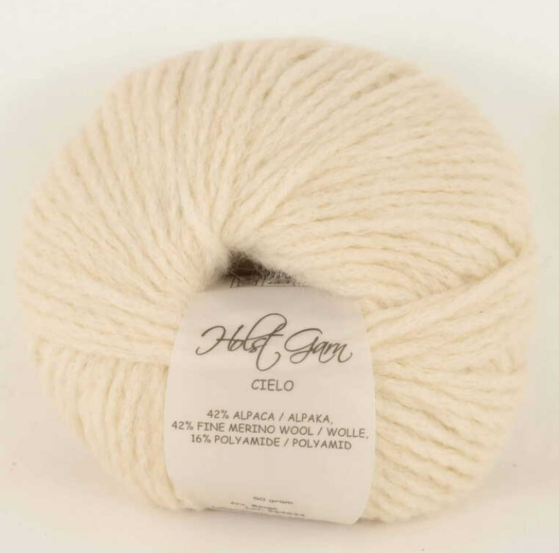 Holst Garn Cielo 16 Beige  42  Baby Alpaca 42  Superfine Merino 16  Polyamid  Fra Holst Garn