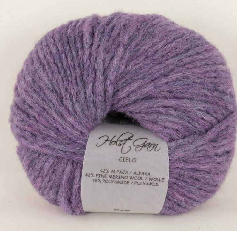 Holst Garn Cielo 08 Gemstone  42  Baby Alpaca 42  Superfine Merino 16  Polyamid  Fra Holst Garn
