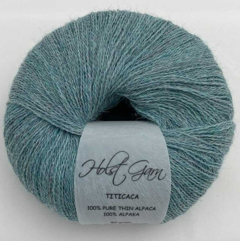 Holst Garn Titicaca 13 Jade  100  Tynd Alpaca  Fra Holst Garn