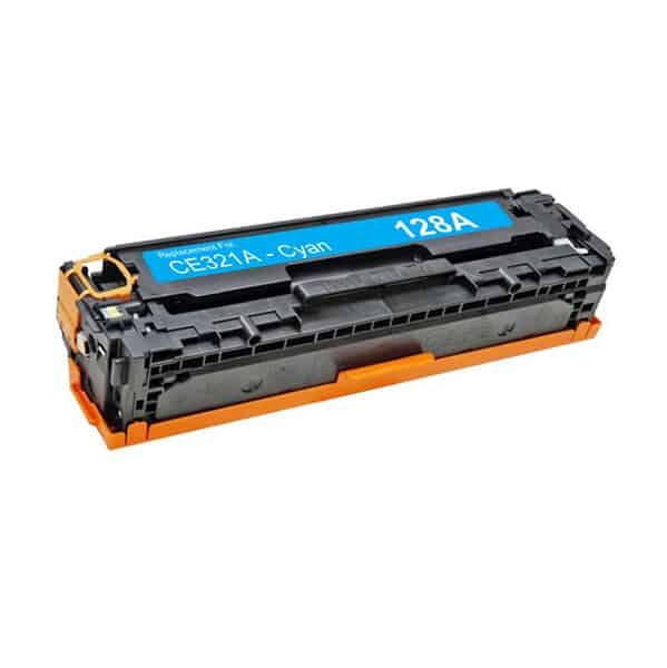 Hp 128a Cyan Toner   300 Sider Kompatibel Ce321a