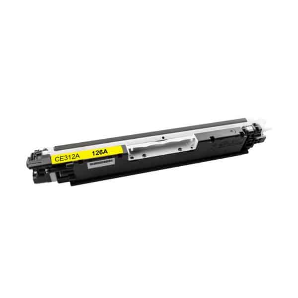 Hp 126a Gul Toner   000 Sider Kompatibel Ce312a