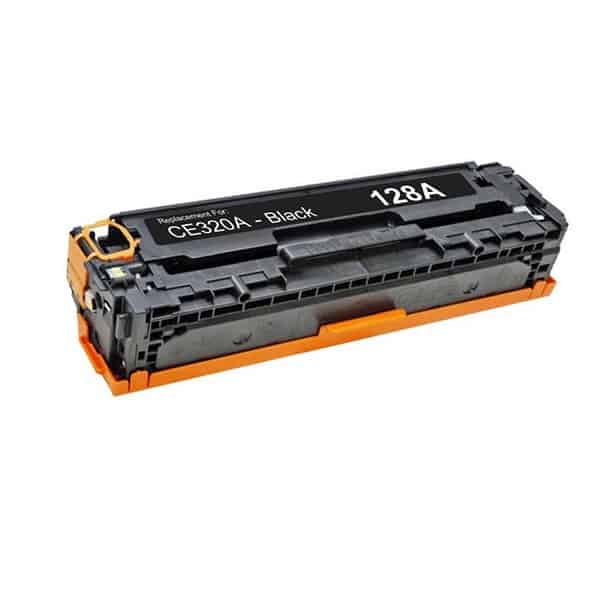Hp 128a Sort Toner   000 Sider Kompatibel Ce320a