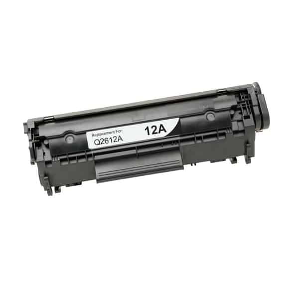 Hp 12a Sort Toner   000 Sider Kompatibel Q2612a