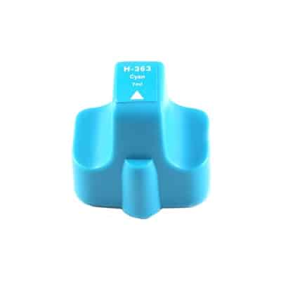 Hp 363  Cyan Blækpatron 13ml Kompatibel C8771ee