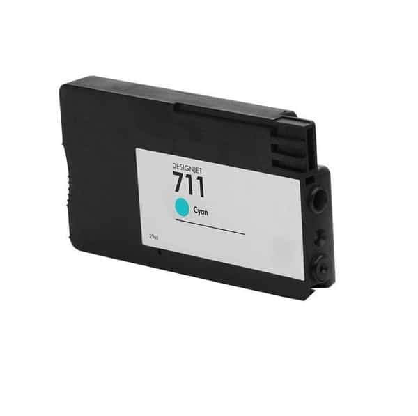 Hp 711 Cyan Blækpatron 28ml Kompatibel Cz130a