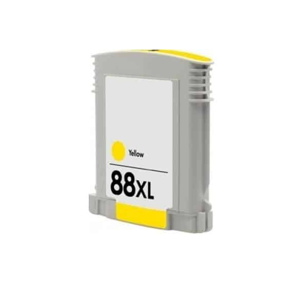 Hp 88  Gul Blækpatron 24ml Kompatibel C9393ae