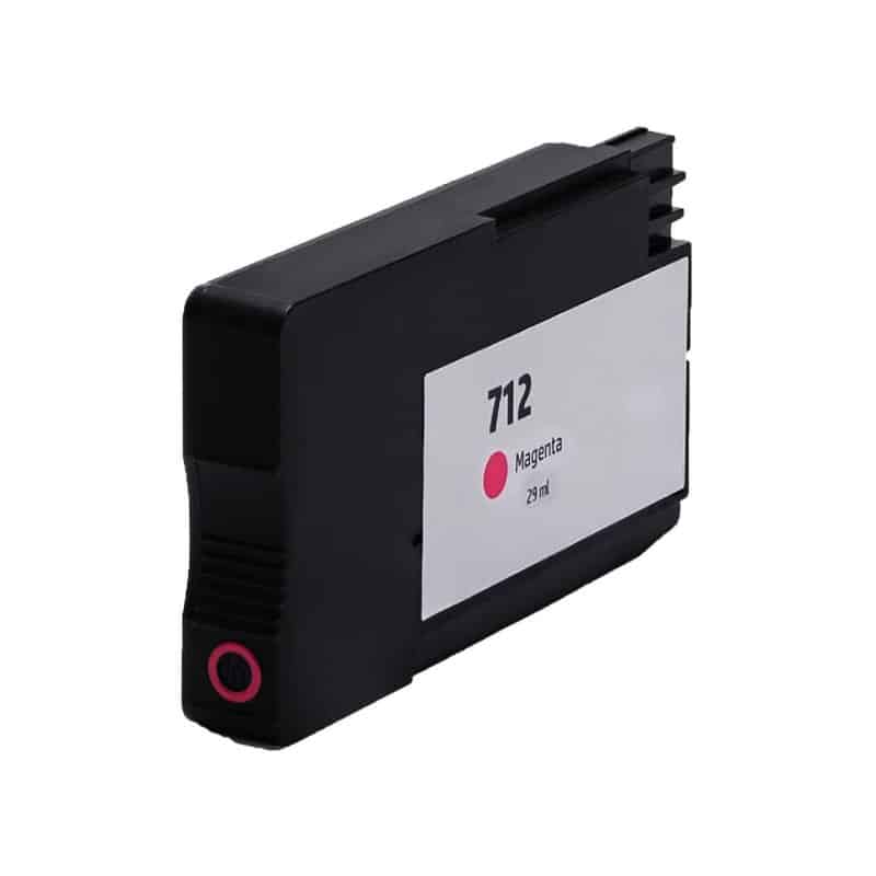 Hp 712 Magenta Blækpatron 29 Ml 3ed68a Kompatibel