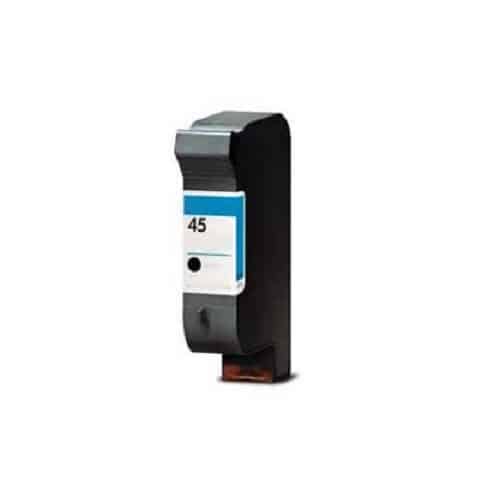 Hp 45 Sort Blækpatron 40ml Kompatibel 51645ae