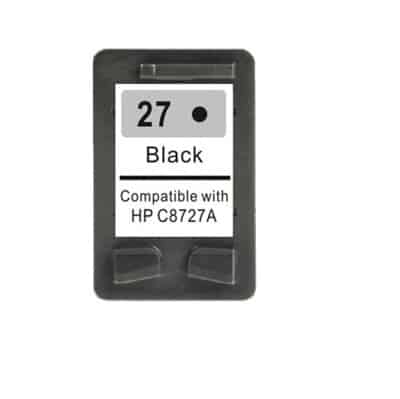 Hp 27 Sort Blækpatron 18ml Kompatibel C8727aa