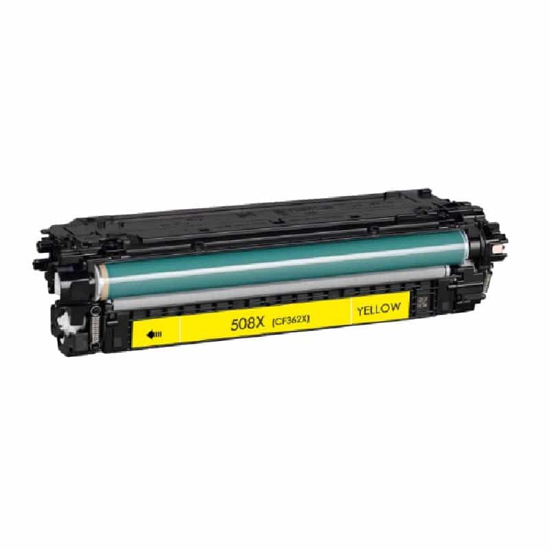 Hp 508x Gul Toner   500 Sider Cf362x Kompatibel
