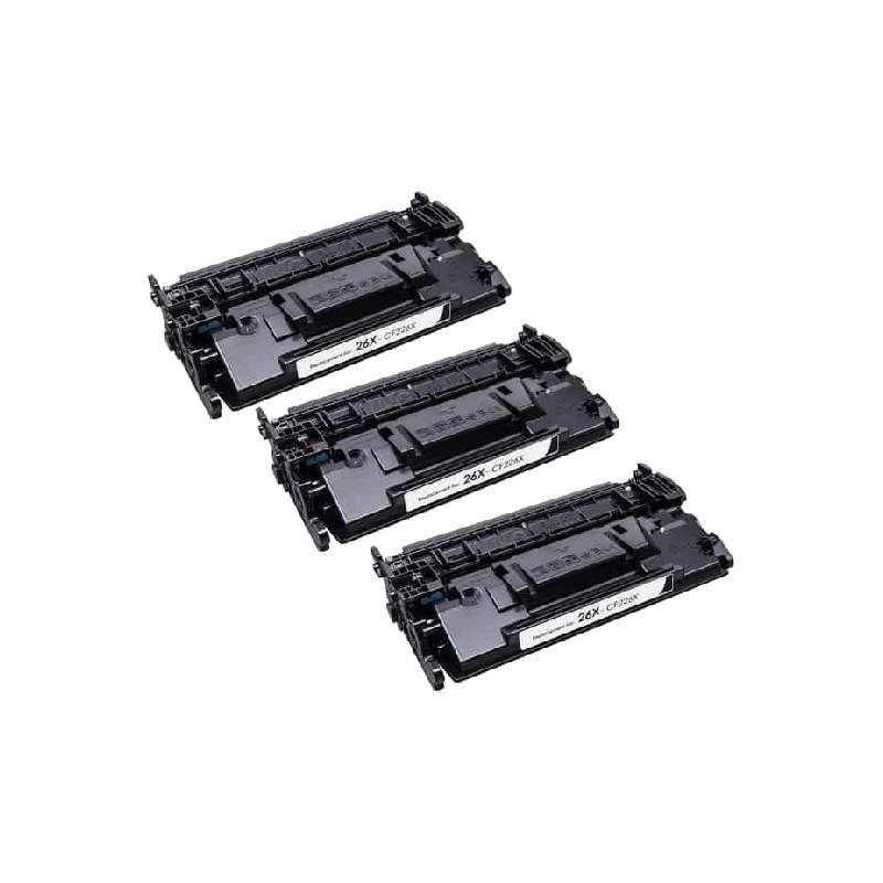 Hp 26x Rabat Sæt    Stk  Sort Toner 27 000 Sider   Alt- Kompatibel Cf226x