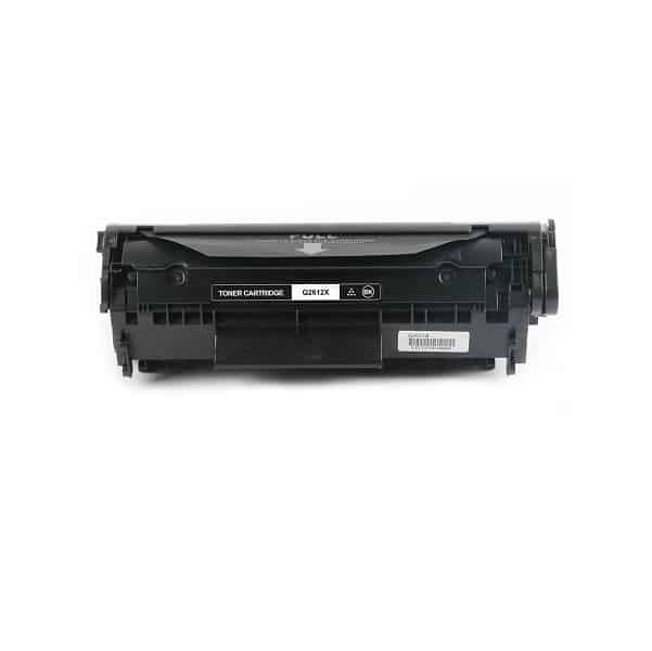 Hp 12x Sort Toner   500 Sider Kompatibel Q2612x