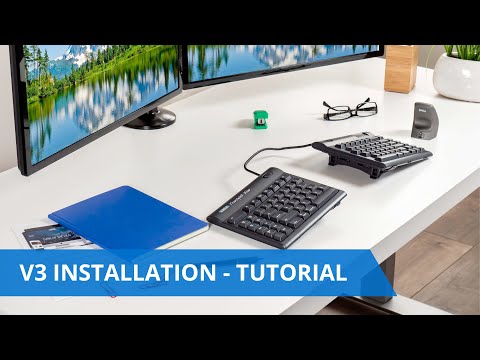 Kinesis Freestyle2 V3-tilbehør Ac730-blk