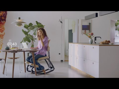 Knæstol Varier Variable Plus Sort Rev 194 Sort