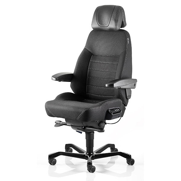 Kontorstol Kab Seating Executive  Acs White-line Sort Fighter