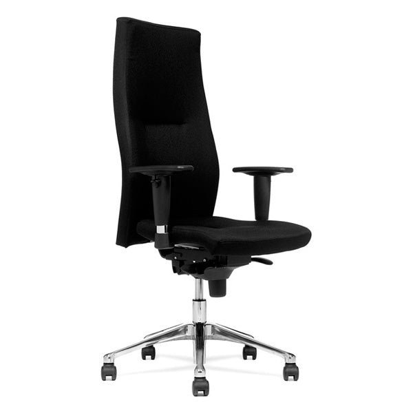 Kontorstol Nero Highback  Sort Tekstil