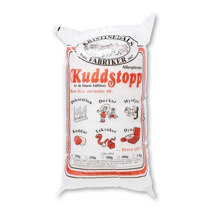 Kuddstopp Fyldevat Bamsefyld Dukkefyld Pudefyld Vat 1000 Gram