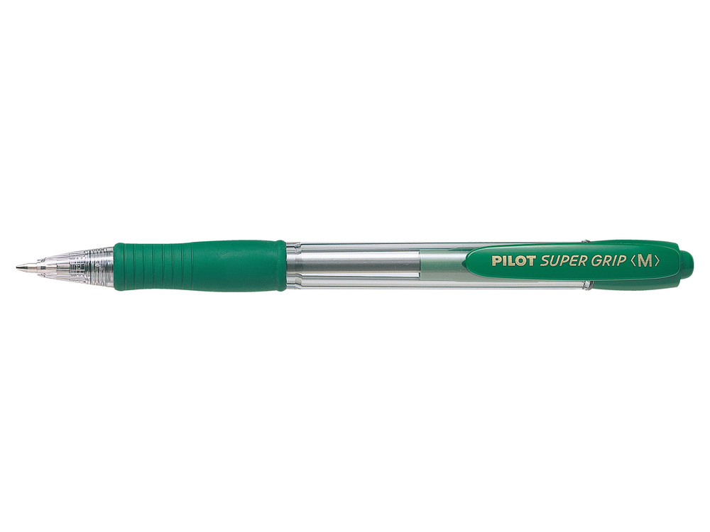 Kuglepen   Klik Super Grip     Grøn