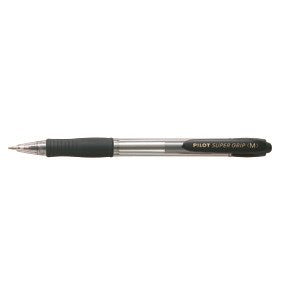 Kuglepen   Klik Super Grip     Sort