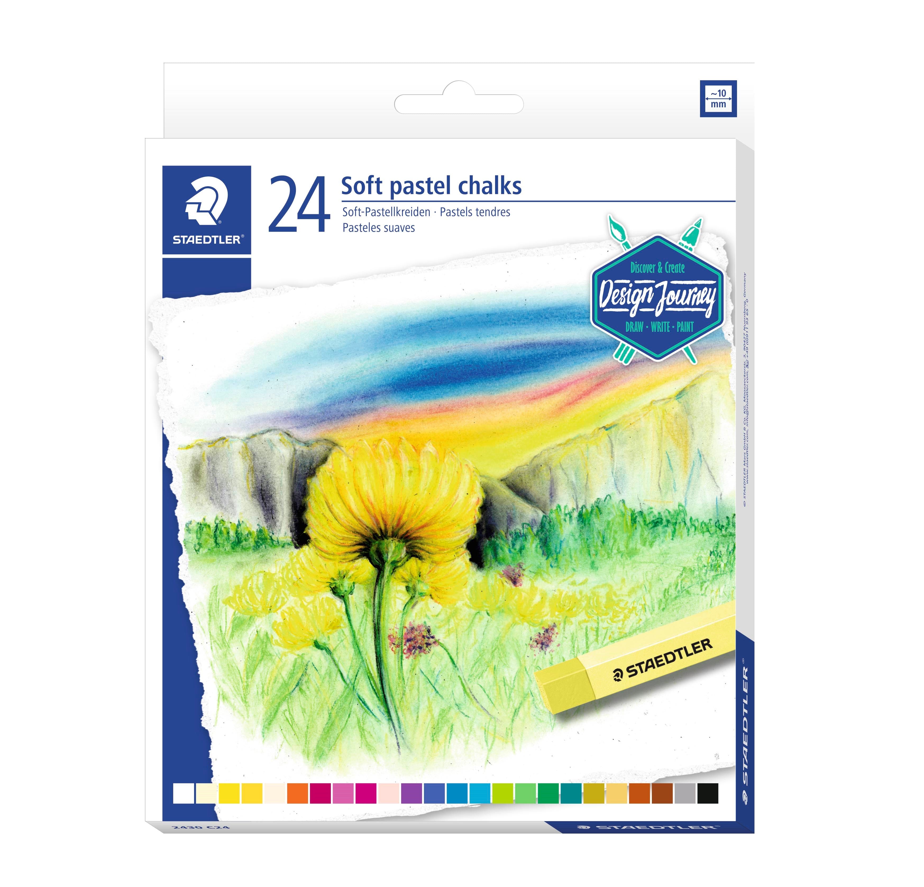 Kunstnerkridt Karat Soft Pastel Ass  24