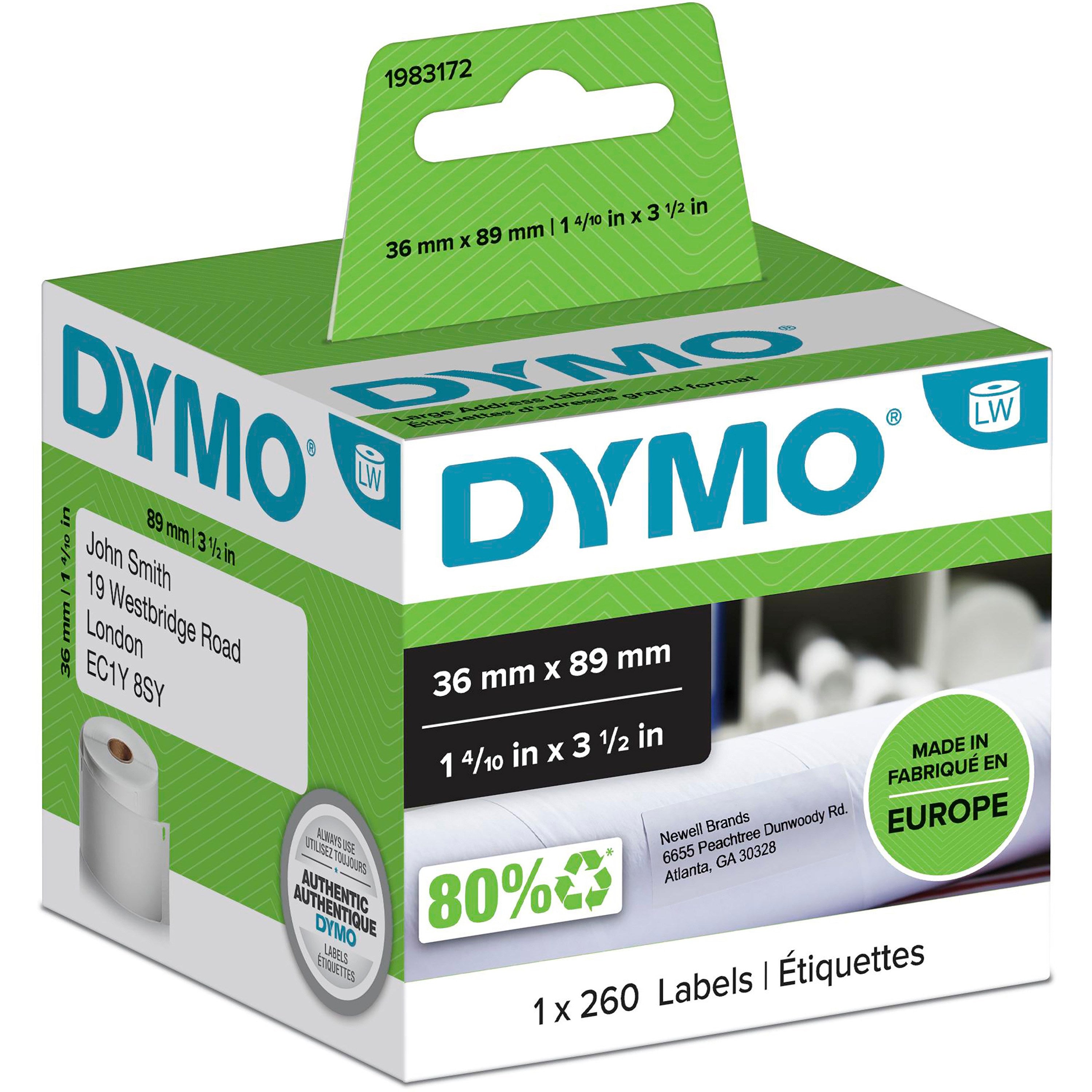 Labelwriter Address Label 89x36