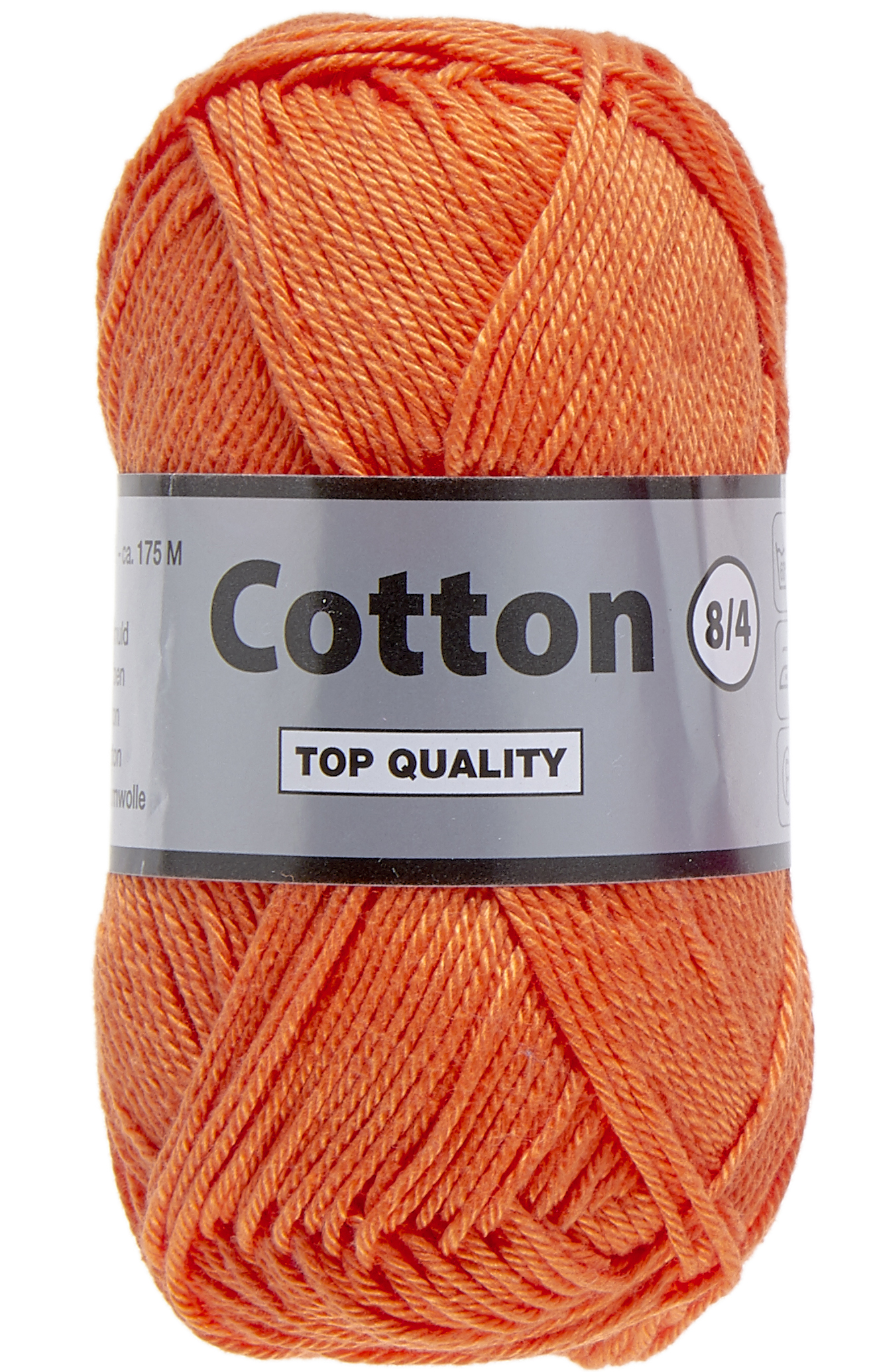 Lammy Cotton      Mørk Orange  50    Nr  28